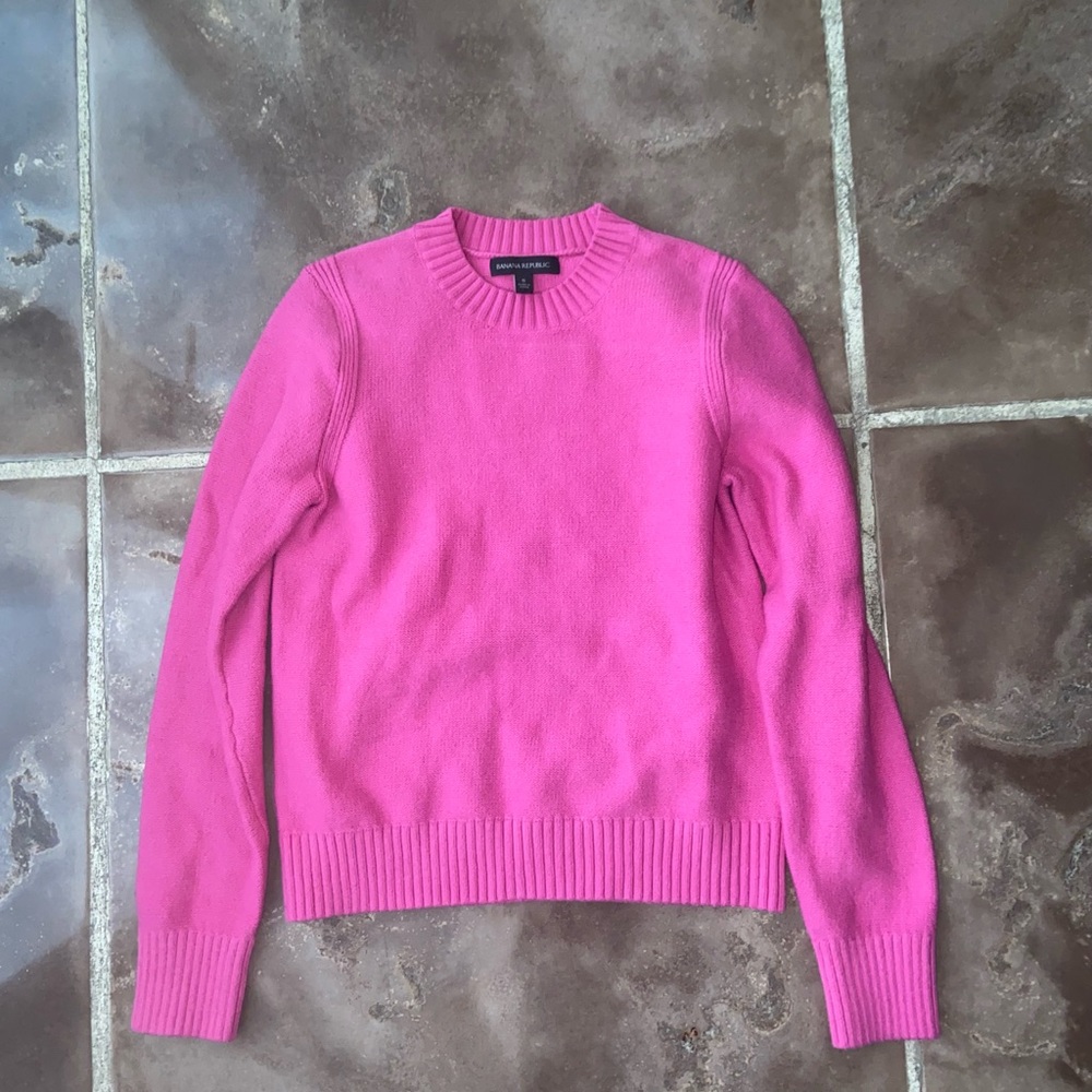 Pink Banana Republic Sweater